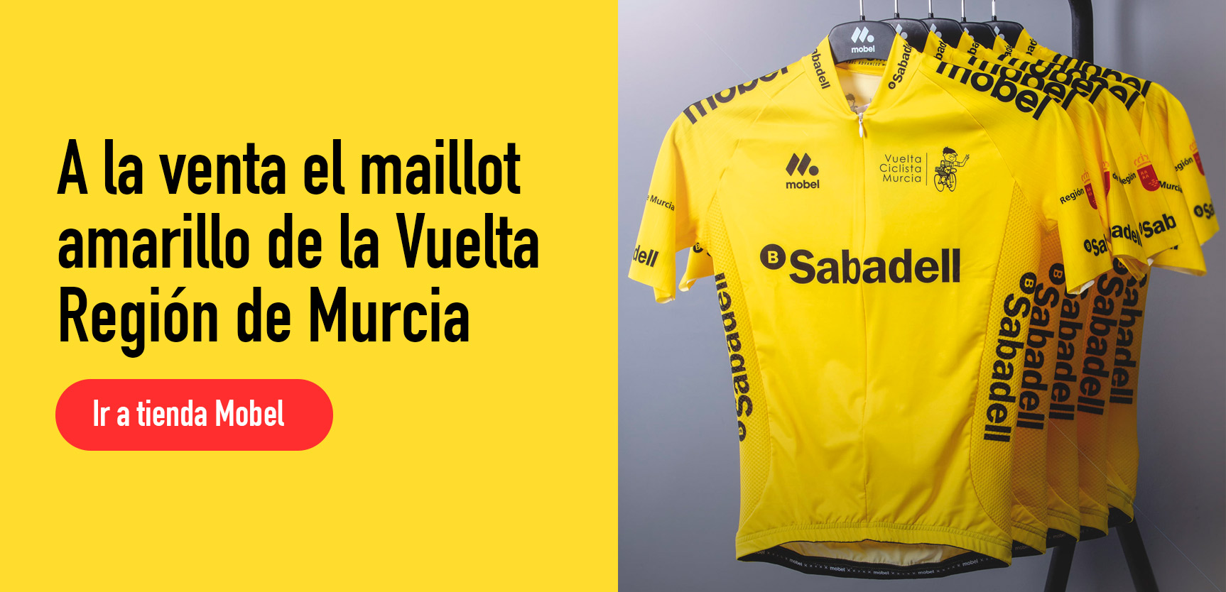 Maillot Amarillo de La Vuelta a Murcia