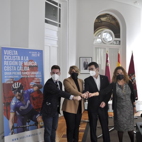 The Vuelta Ciclista a la Región de Murcia - Costa Cálida - Gran Premio Banco Sabadell 2022 will finish in Cartagena